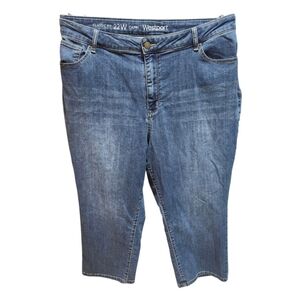 🇺🇸Westport Women's Classic Blue High Rise Capris
